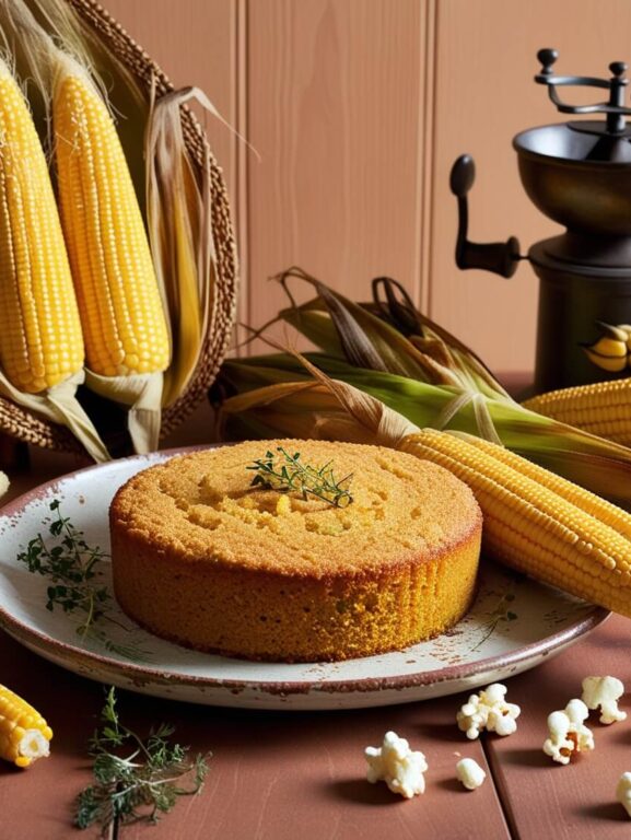 Bolo de milho cremoso